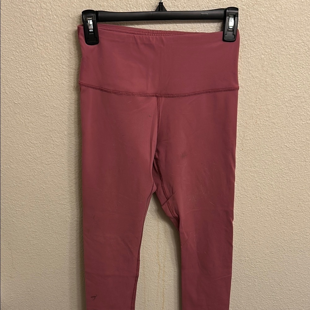 💕90 Degrees Women Cropped Pink Leggings Size Small